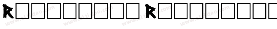 Rockmaker Regular字体转换